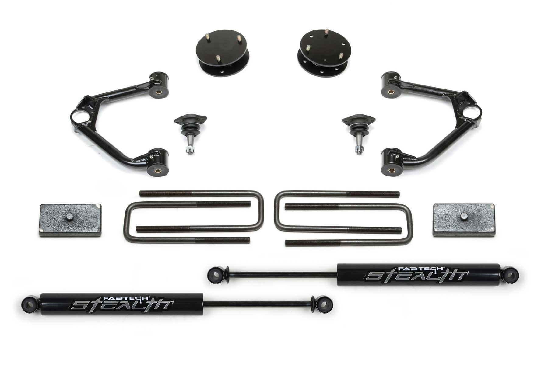 Fabtech K1126M Budget Lift System w/Shock