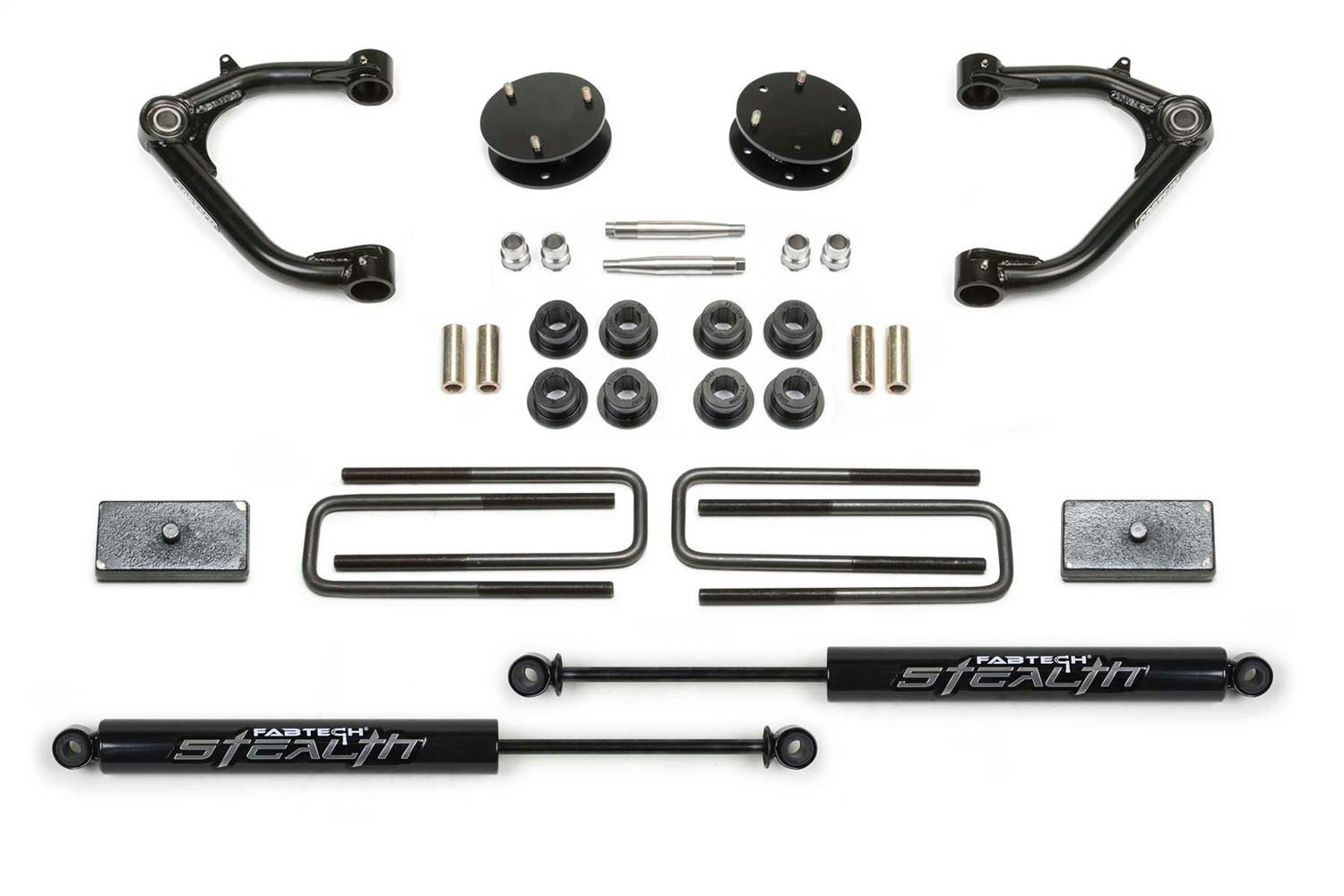 Fabtech K1129M Uniball Lift System w/Shocks