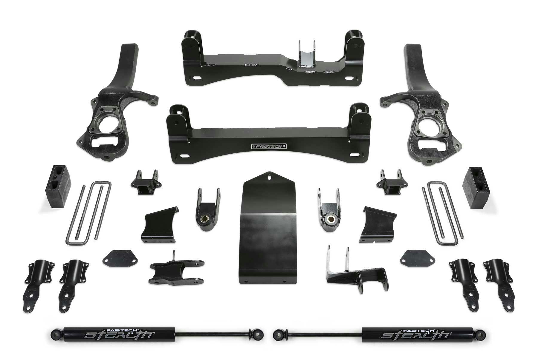 Fabtech K1132M Basic Lift System w/Shocks