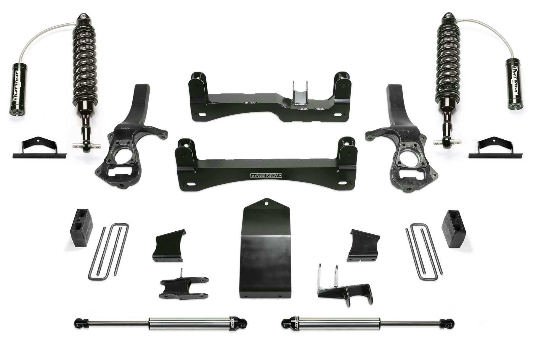 Fabtech K1134DL Performance Lift System w/Shocks