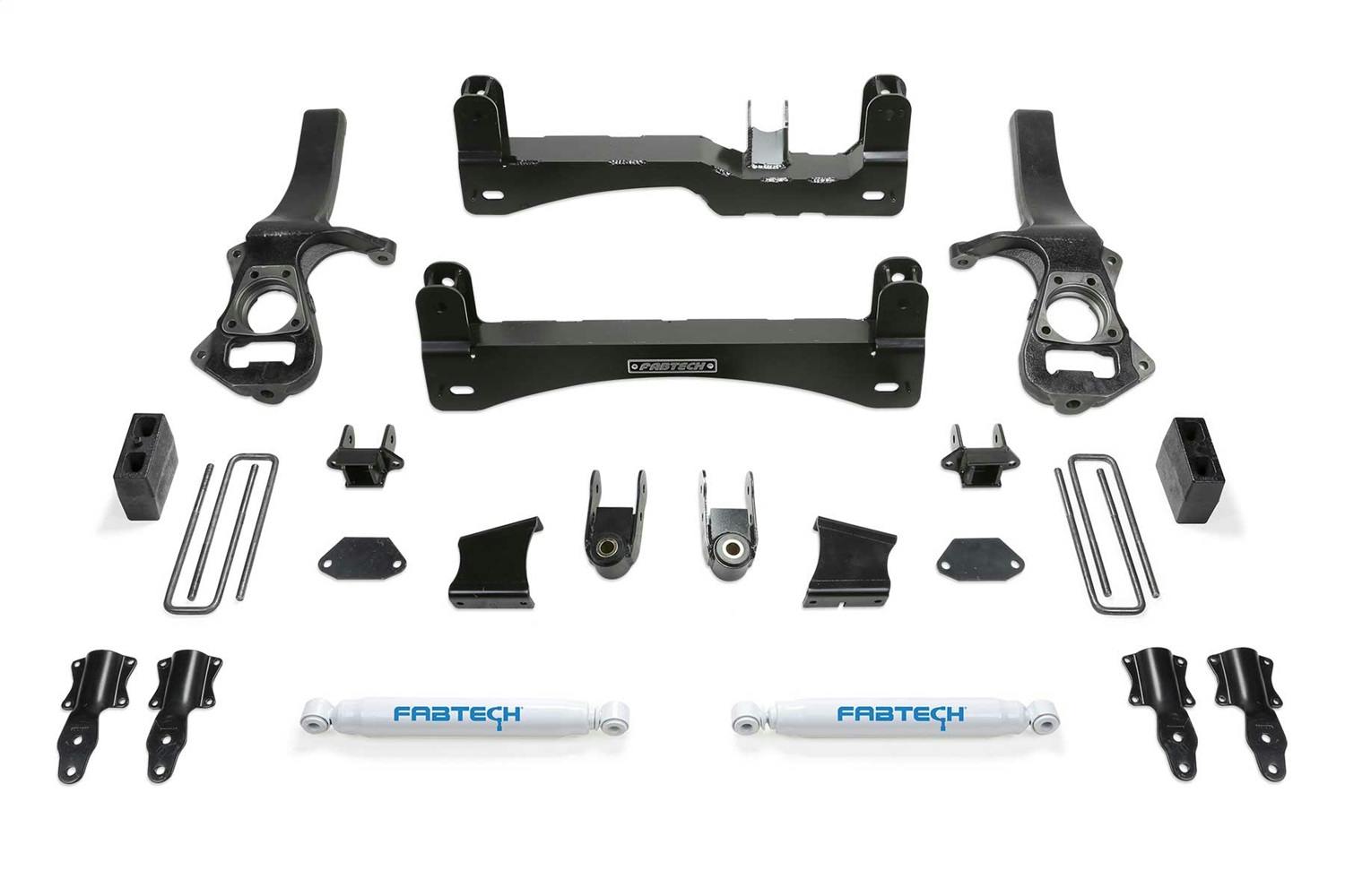 Fabtech K1150 Basic Lift System w/Shocks