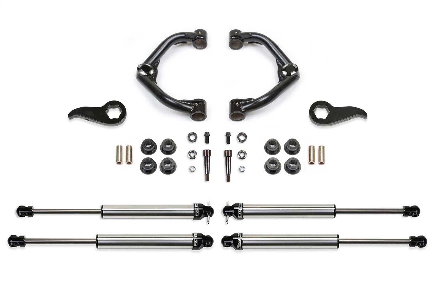Fabtech K1155DL Uniball UCA Lift System w/Shocks