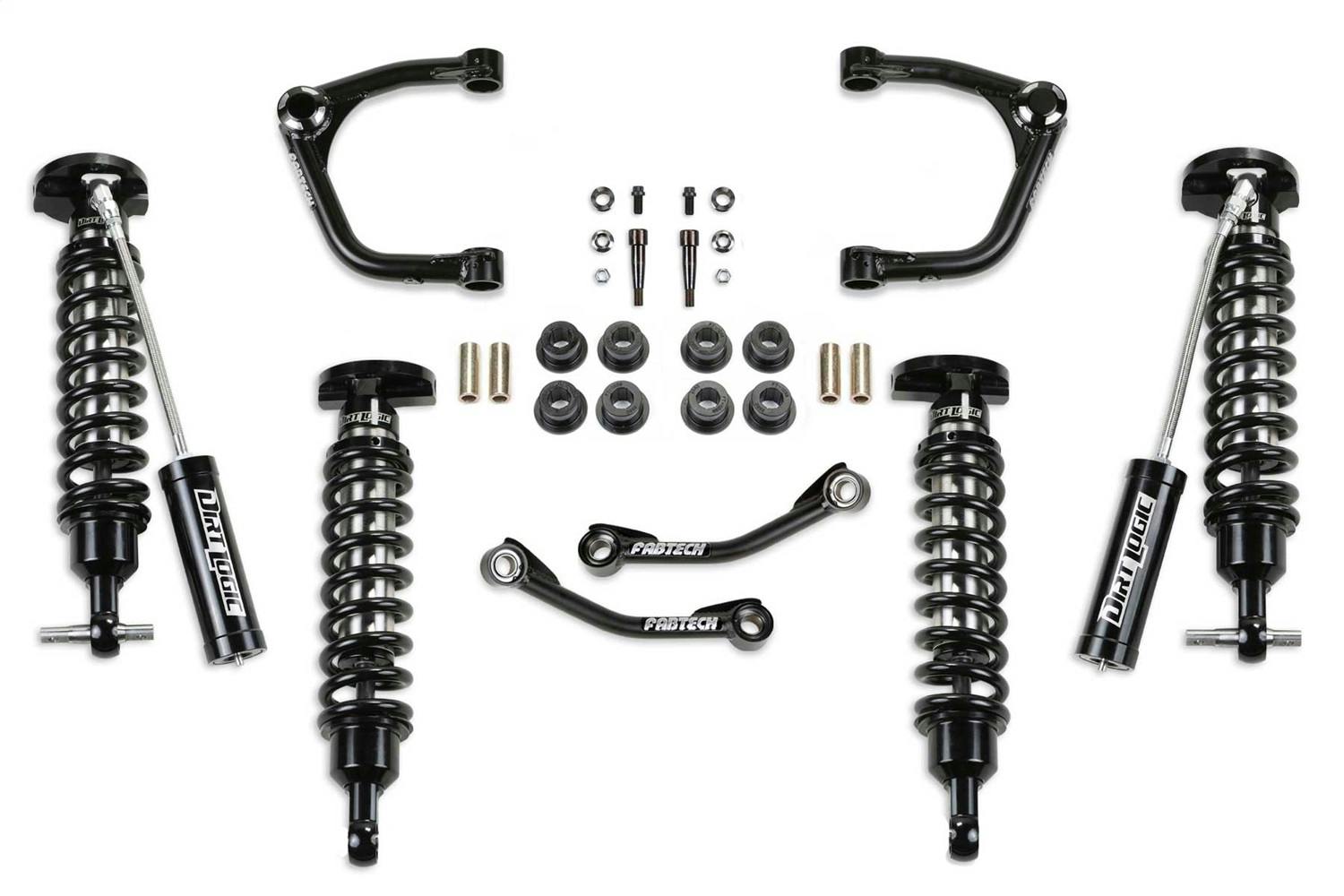 Fabtech K1188DL Uniball UCA Lift System w/Shocks
