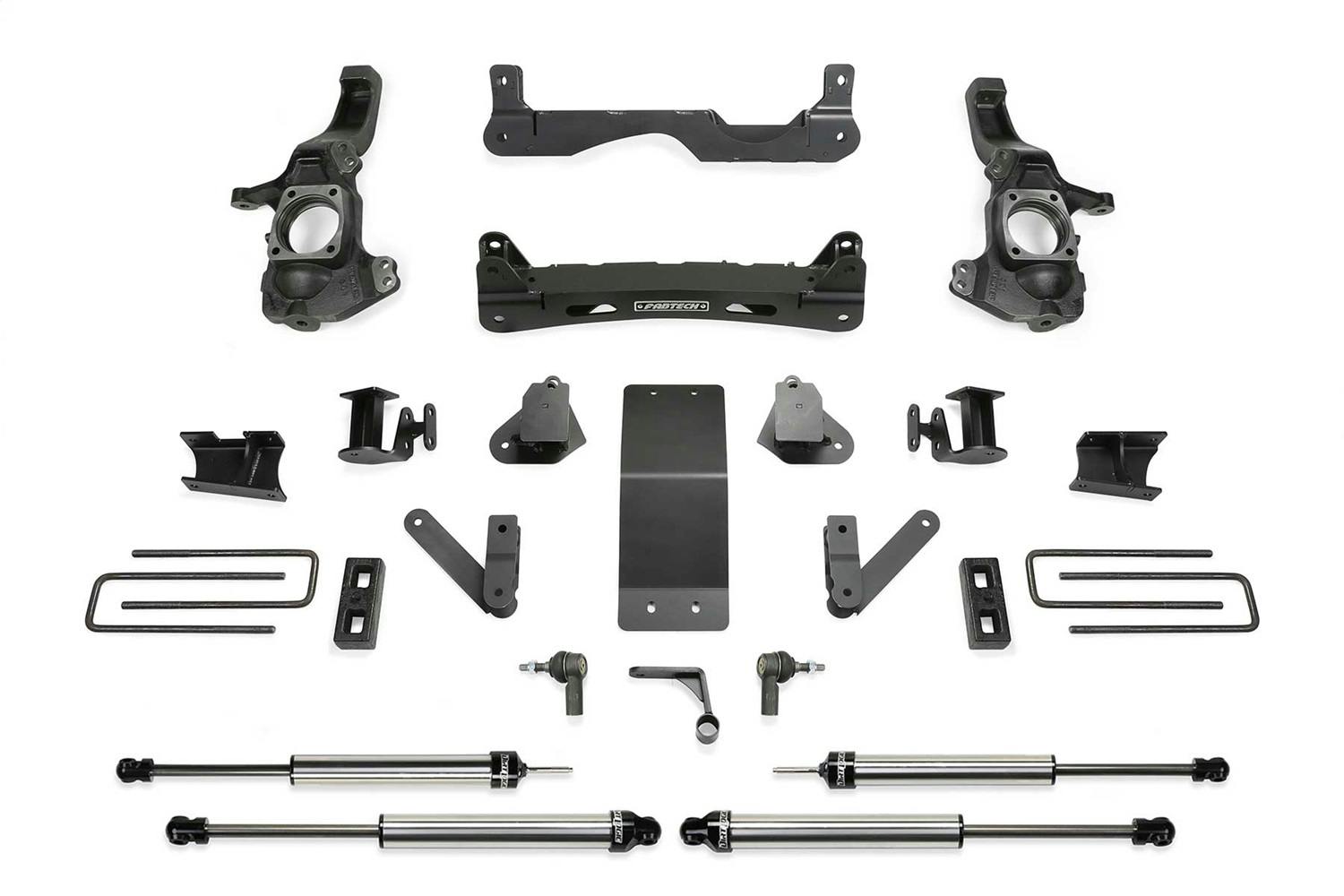 Fabtech K1200DL Performance Lift System w/Shocks
