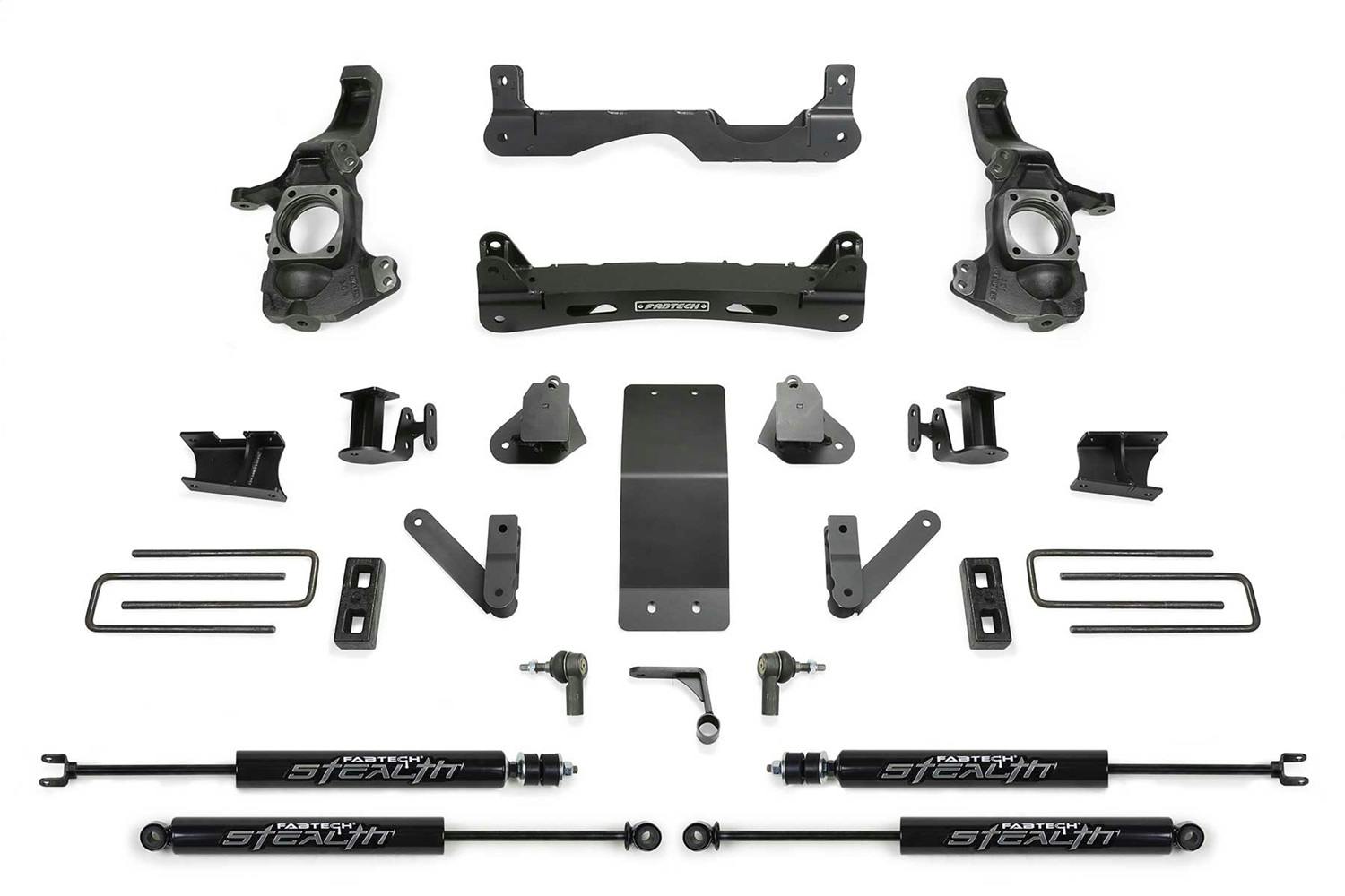 Fabtech K1202M Performance Lift System w/Shocks