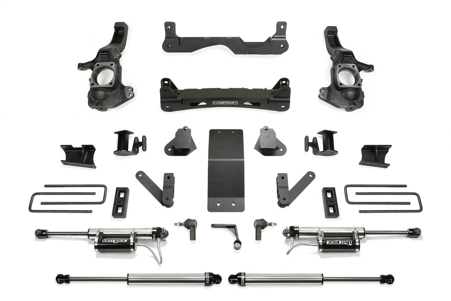Fabtech K1203DL Performance Lift System w/Shocks