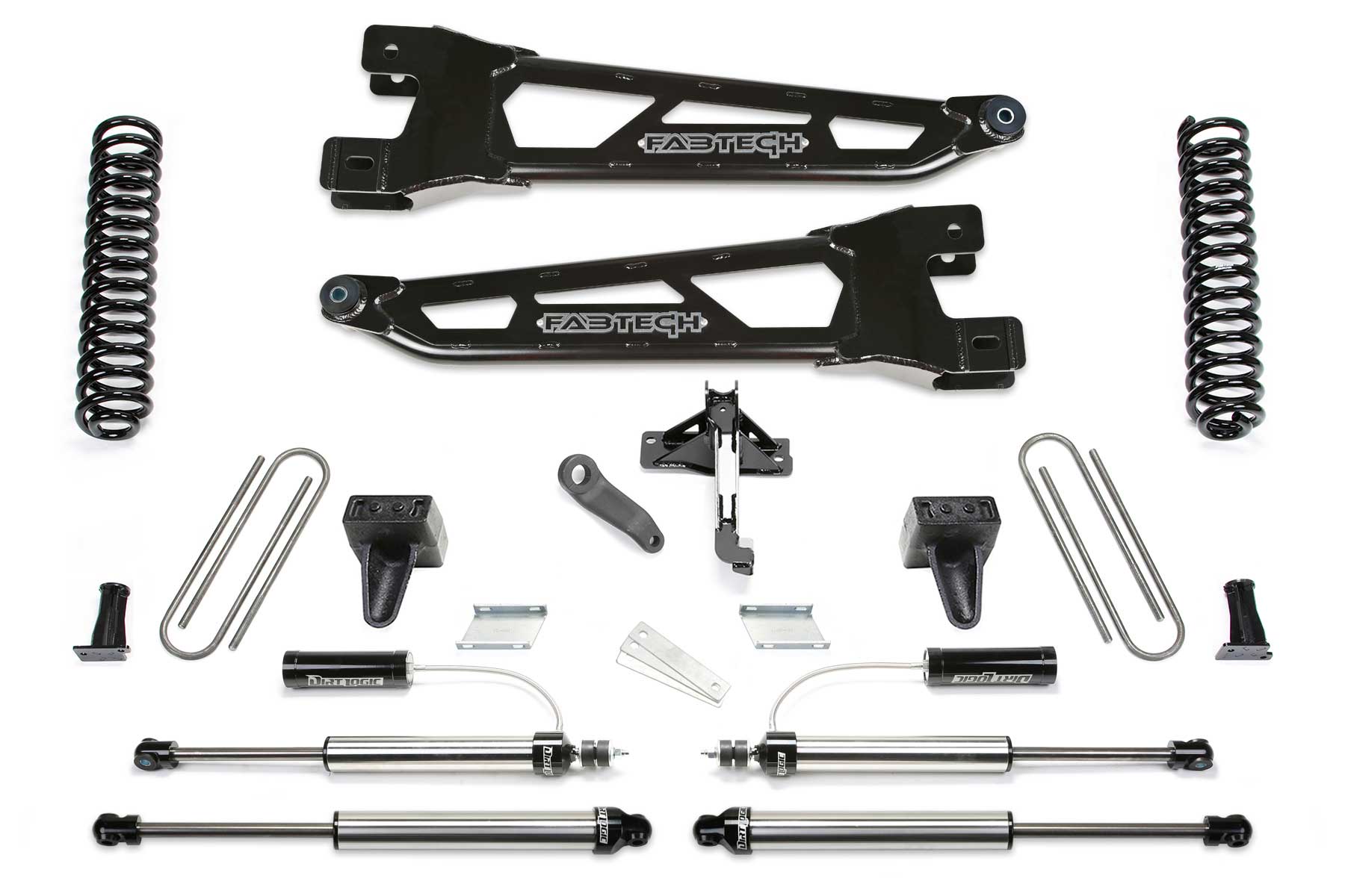 Fabtech K2414DL Radius Arm Lift System