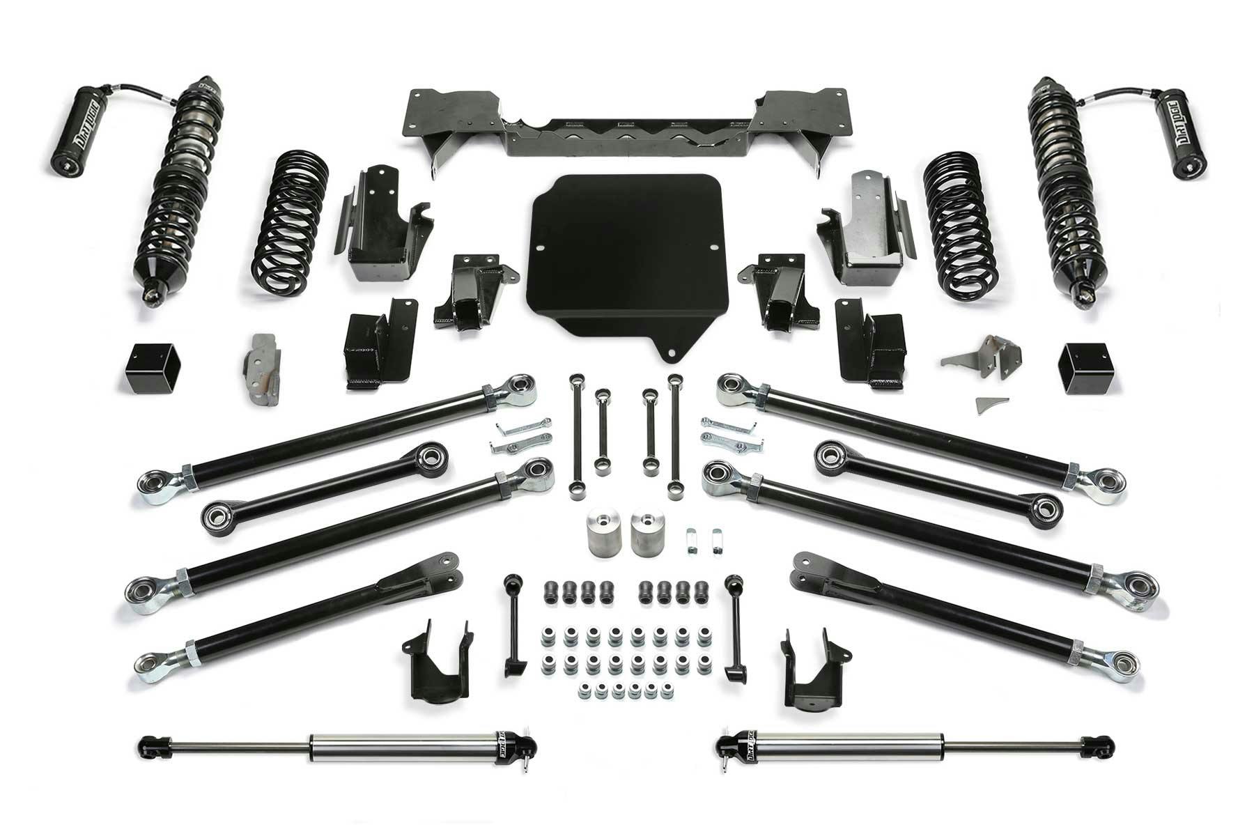 Fabtech K4135DL Crawler Lift System w/DLSS Shocks