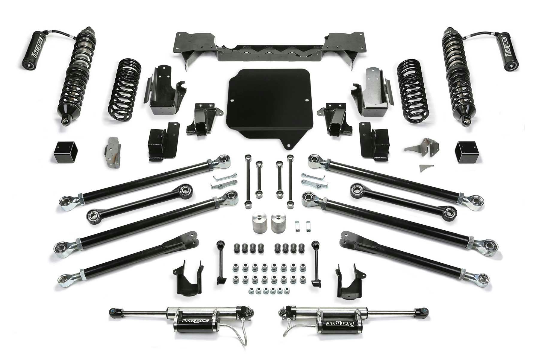 Fabtech K4136DL Crawler Lift System w/DLSS Shocks