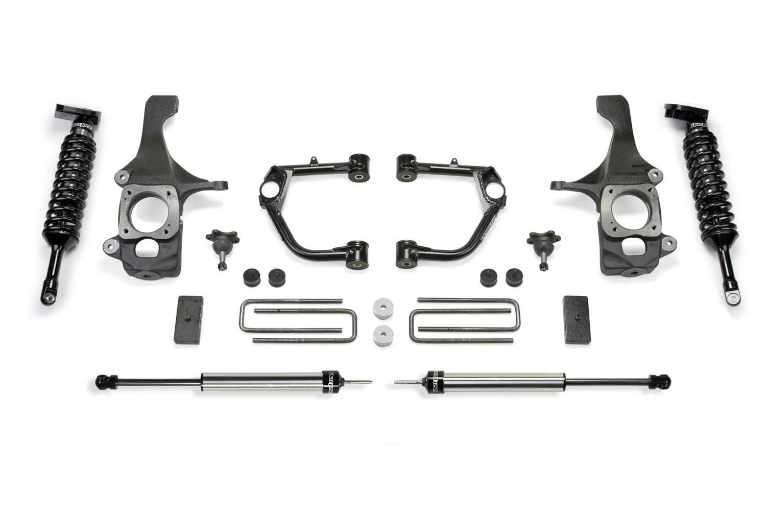 Fabtech K7073DL Uniball UCA Lift System w/Shocks