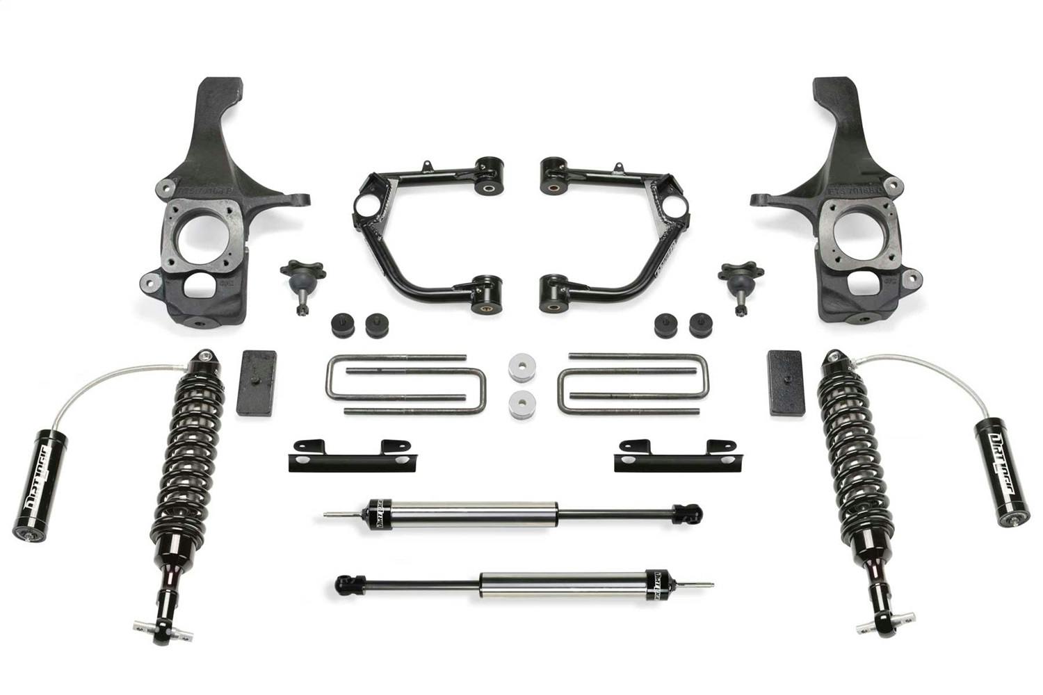 Fabtech K7074DL Uniball UCA Lift System w/Shocks