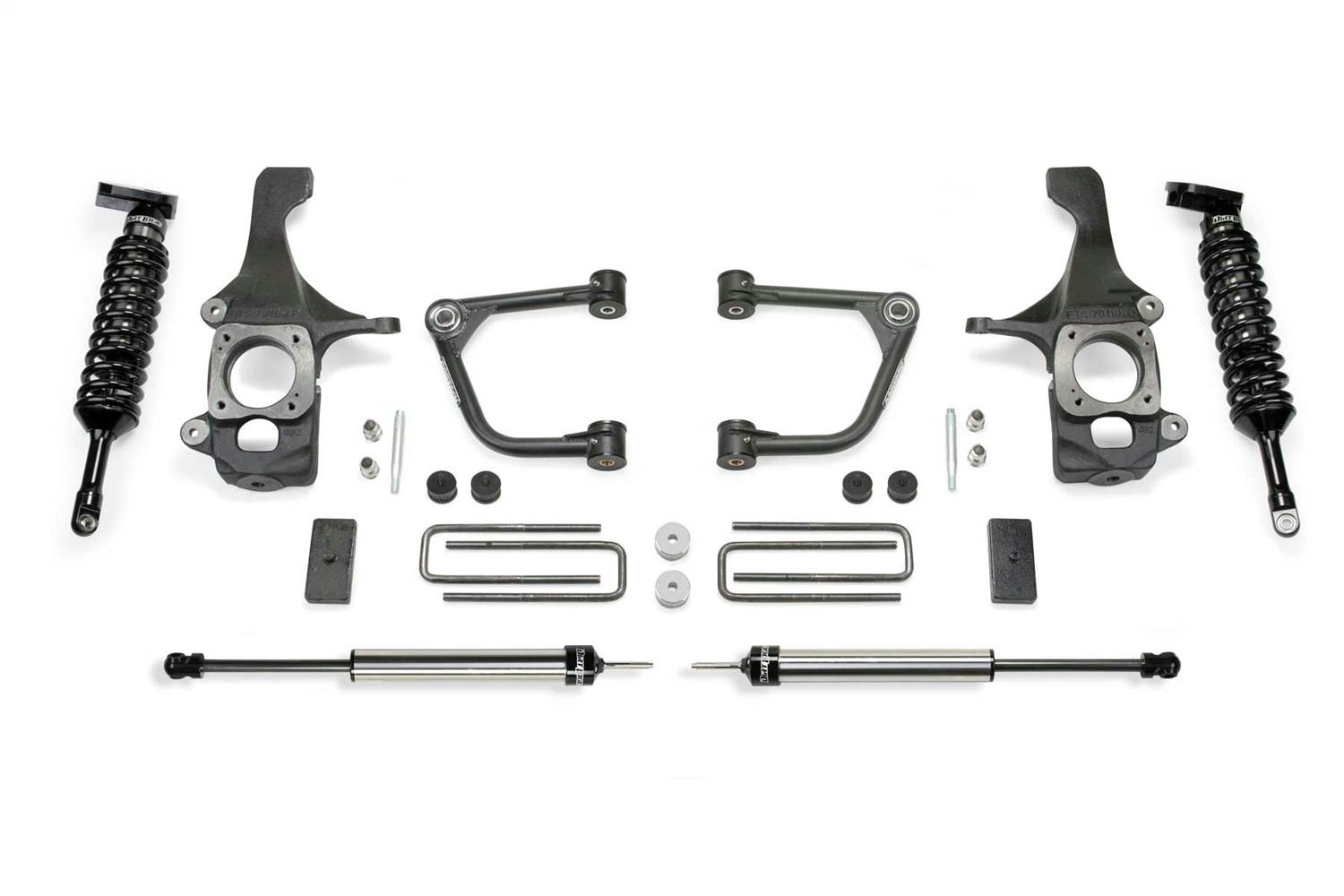 Fabtech K7075DL Uniball UCA Lift System w/Shocks