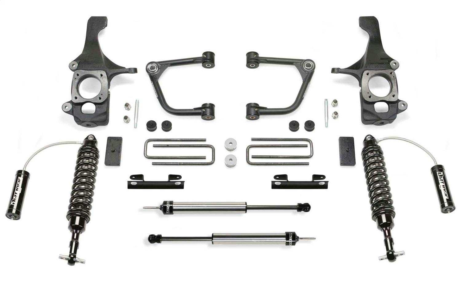 Fabtech K7076DL Uniball UCA Lift System w/Shocks