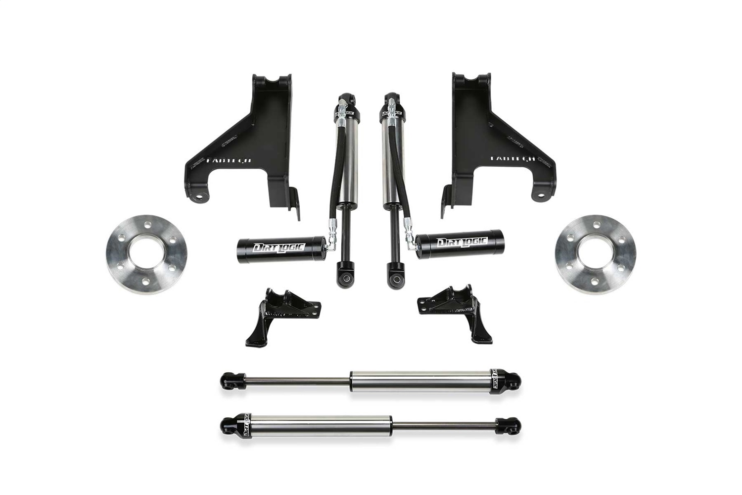 Fabtech K9012DL Auxiliary Shock Kit
