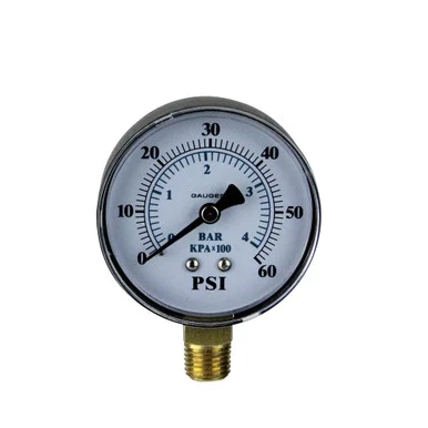 Keep Your Pool Clean with 3.25″ Side Mount Pressure Gauge for Pool Pump – Accurate and Reliable Water Pressure Measurement