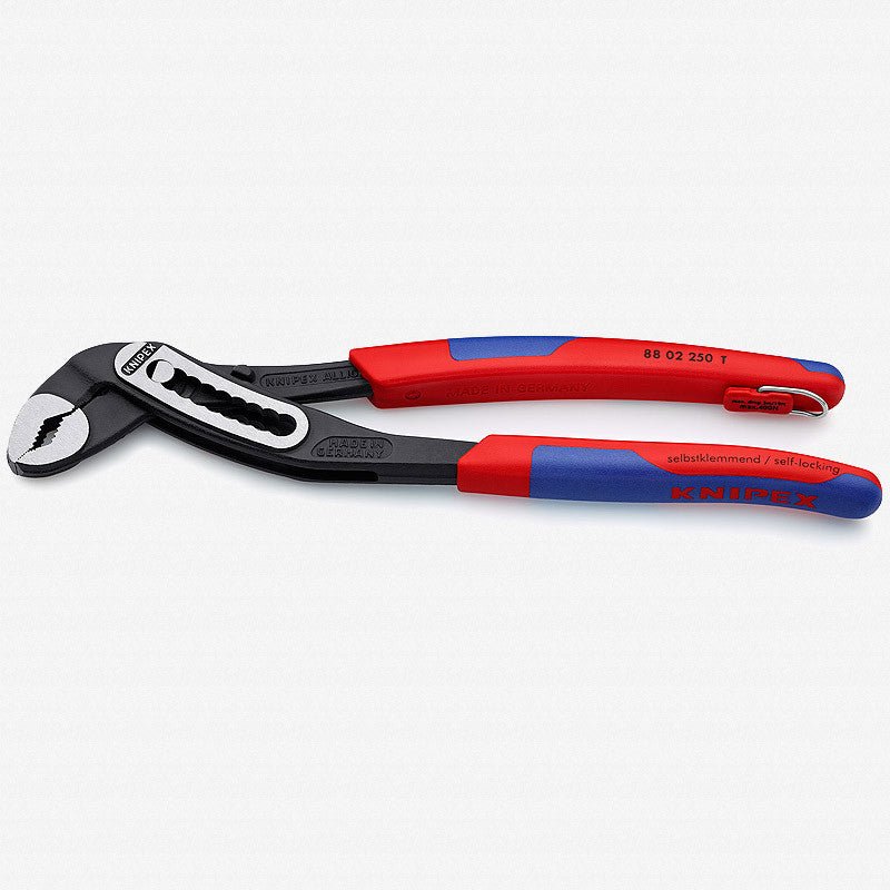 Knipex 10" Alligator Pliers - MultiGrip Tethered Attachment