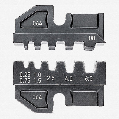 Knipex Crimping Die - End Sleeves (Wire Ferrules), AWG 23-10