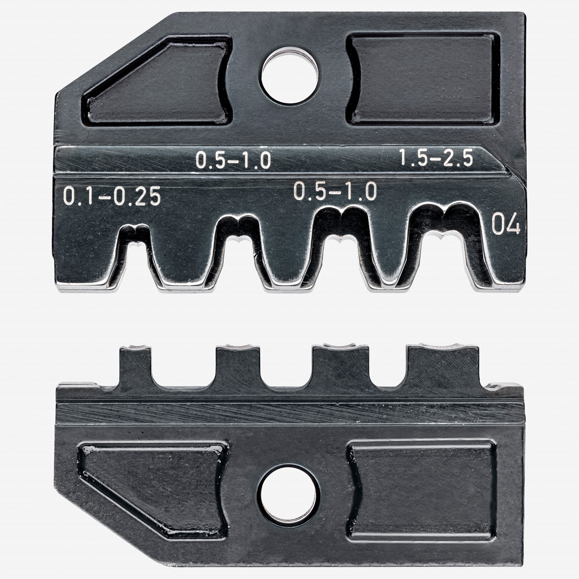 Knipex Crimping Die - Non-insulated Plug Connectors, AWG 27-13