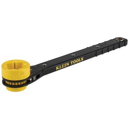 Klein Tools 4-in-1 Lineman's Slim Ratcheting Wrench