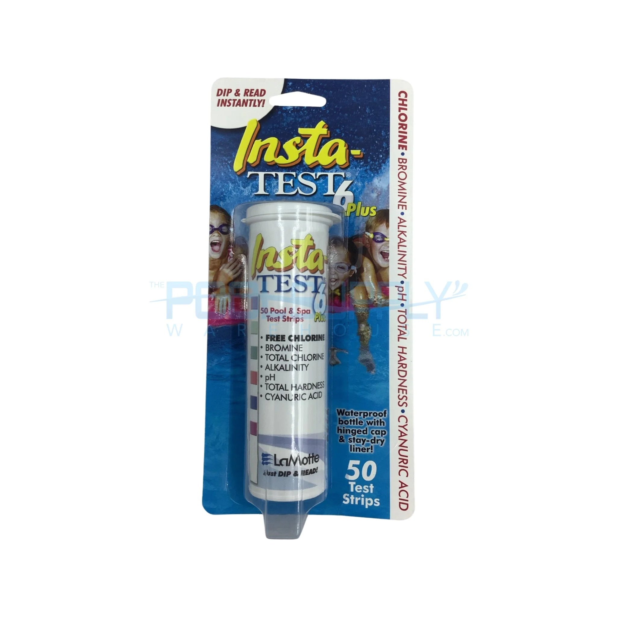 LaMotte Insta-Test 6 Plus Test Strip (50 Tests) – 3028-BC-12