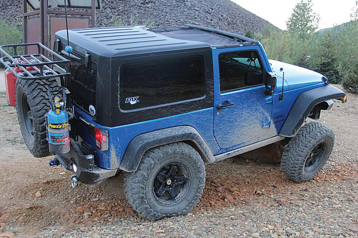 LoD Offroad JPT0701 Destroyer Power Tank Mount for LoD Destroyer Rear Bumper with Tire Carrier