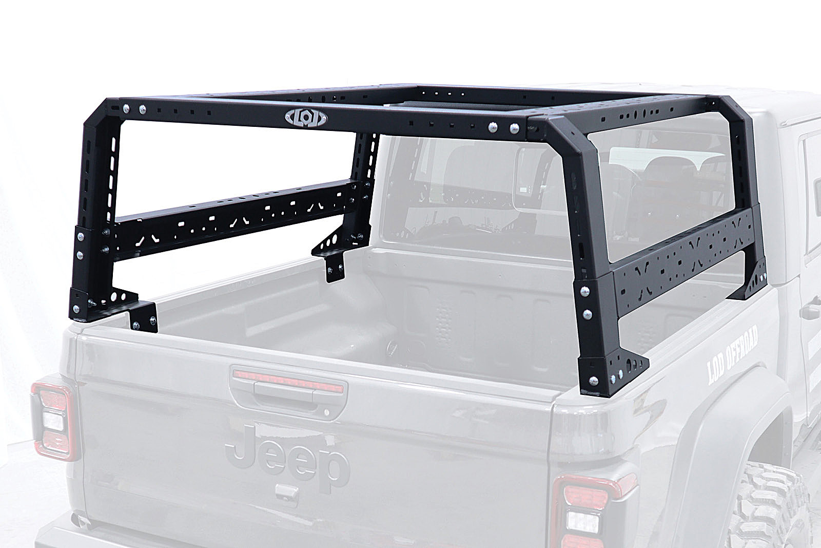 LoD Offroad JRR2021 Black Ops Bed Rack for 20-22 Jeep Gladiator JT