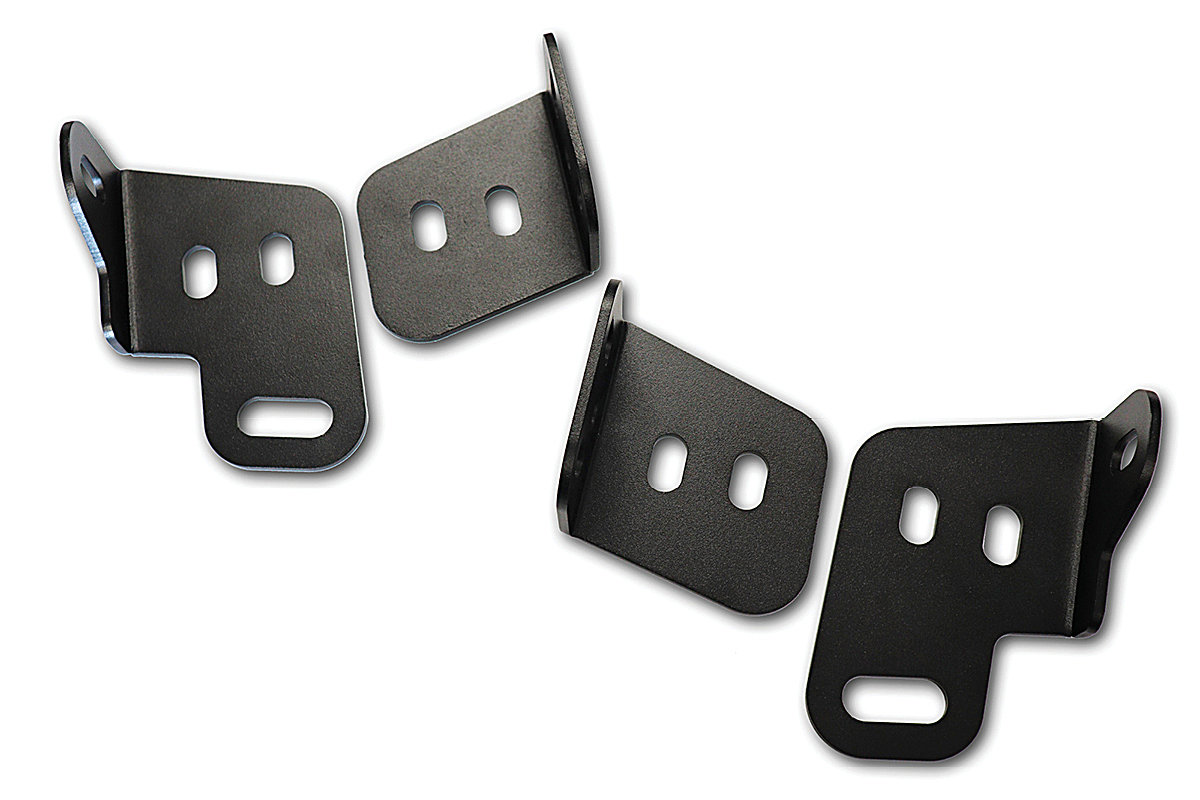 LoD Offroad BFT2101 Black Ops Front Bumper Frame Tie-In Brackets for 21-26 Ford Bronco