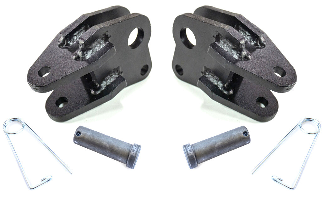 LoD Offroad JTB0740 Tow Bar Adapters  for 07-26 Jeep Wrangler JK, JL & 21-26 Ford Bronco with Roadmaster Blackhawk 2, Nighthawk, or Sterling Tow Bars-Black Texture