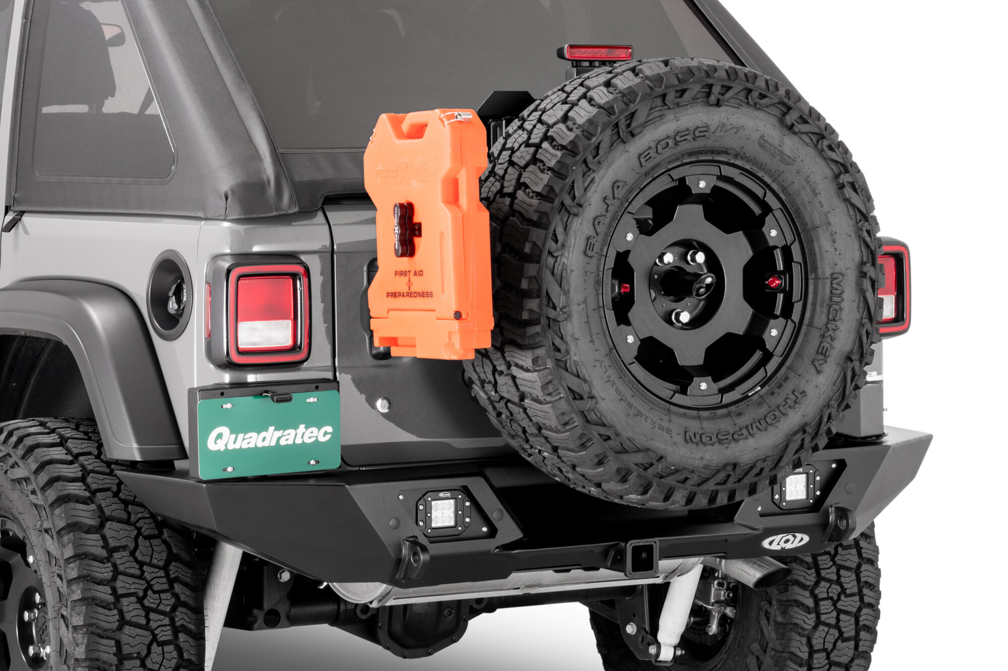 LoD Offroad  RotopaX Mount for Destroyer Rear Bumper Swing Out Tire Carrier