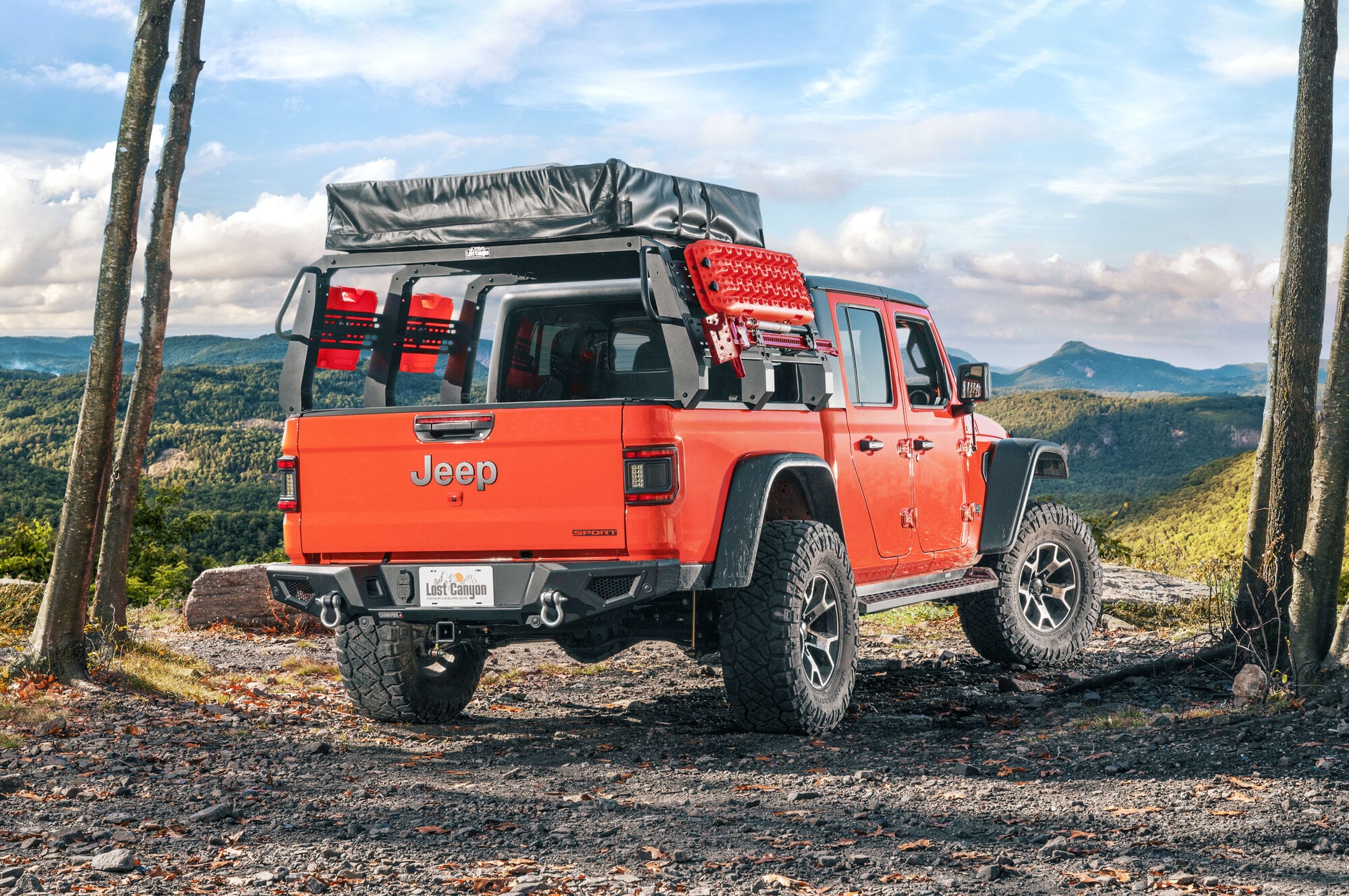 Lost Canyon Truck Bed Rack for 20-26 Jeep Gladiator JT