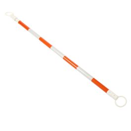 Traffic Safety Retractable Cone Bar 10' Orange and White