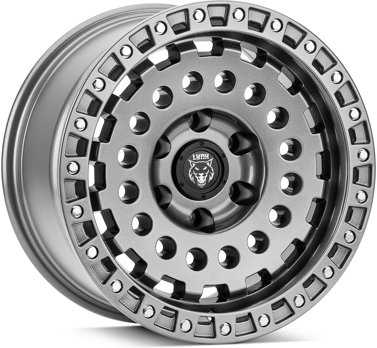 Lynx Trail Gunner Wheel 17x9 with 4.5in Backspace for 21-26 Ford Bronco