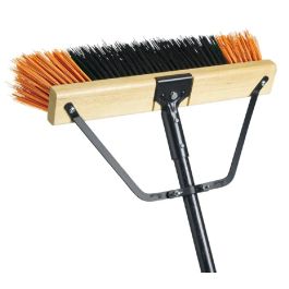 M2 Ryno Extra Stiff Push Broom - 24"