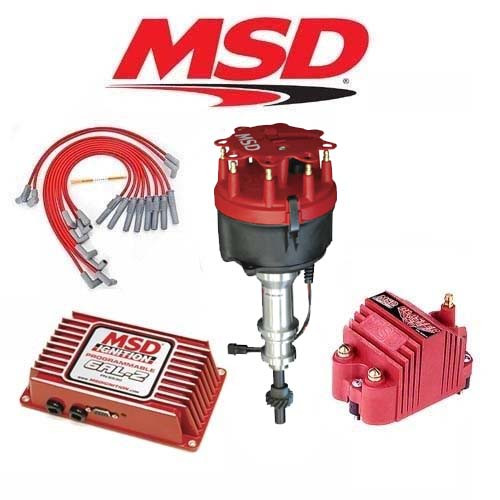 MSD 9266 Ignition Kit Programmable 6AL-2/Distributor/Wires/Coil 351W w/Victor Jr