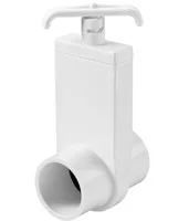 Magic Plastics 2-In SPG X 2-In SPG Uni-Body Slide Valve 0402-20