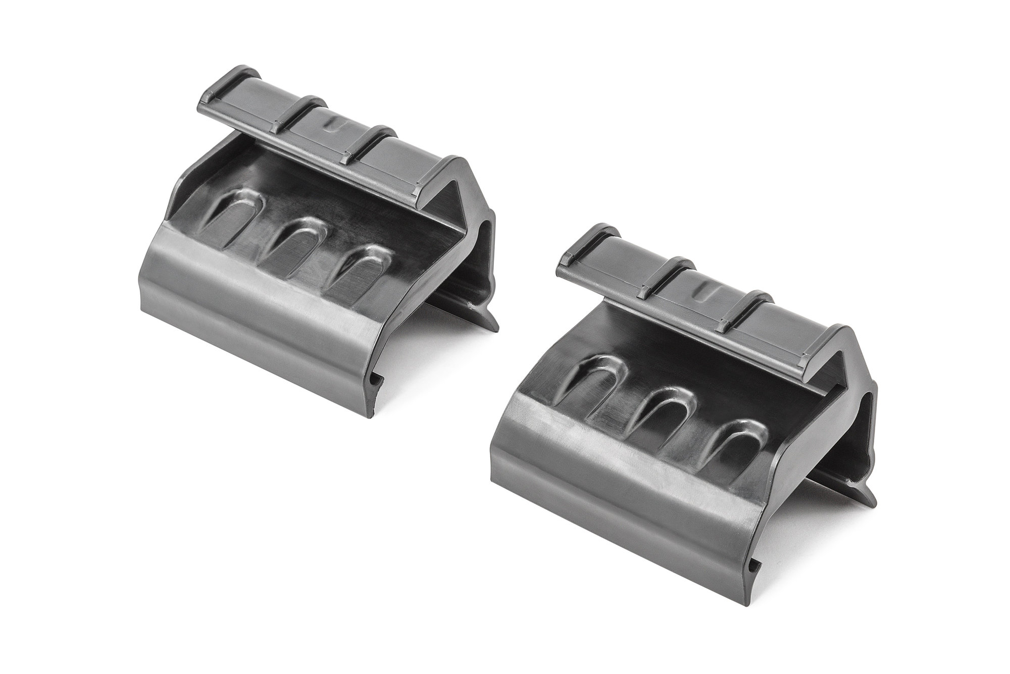 MasterTop 15431301 Corner Tailgate Bar Retainers for 07-18Jeep Wrangler JK