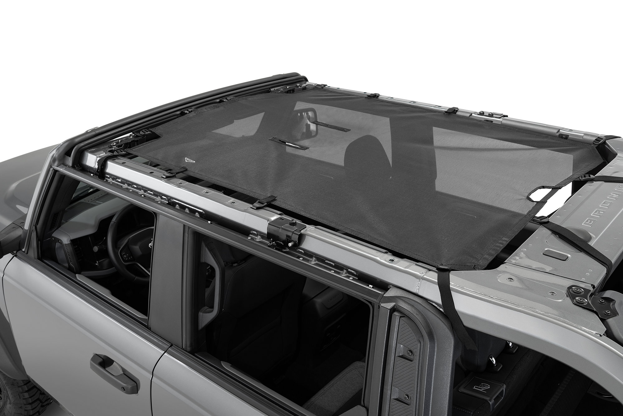 MasterTop Freedom Mesh Bimini Top Plus for 21-25 Ford Bronco 4-Door