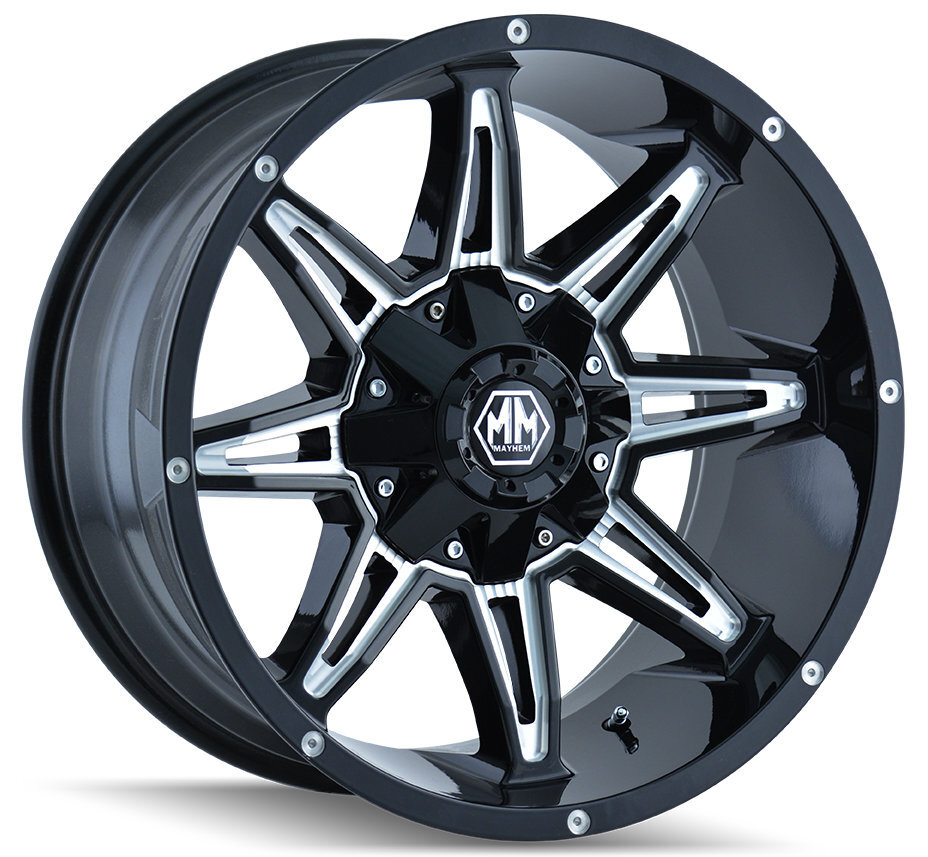 Mayhem Rampage Series 8090 Wheel for 87-06 Jeep Wrangler YJ & TJ