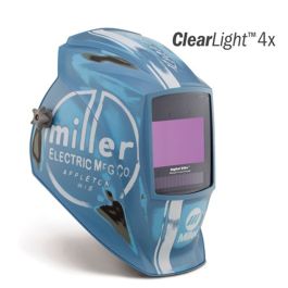 Miller Digital Elite Auto Darkening Welding Helmet with ClearLight 4x Lens - Vintage Roadster