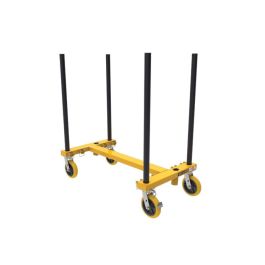 Metaltech Series H Multi-Use Drywall Cart with 8" Polyurethane Casters