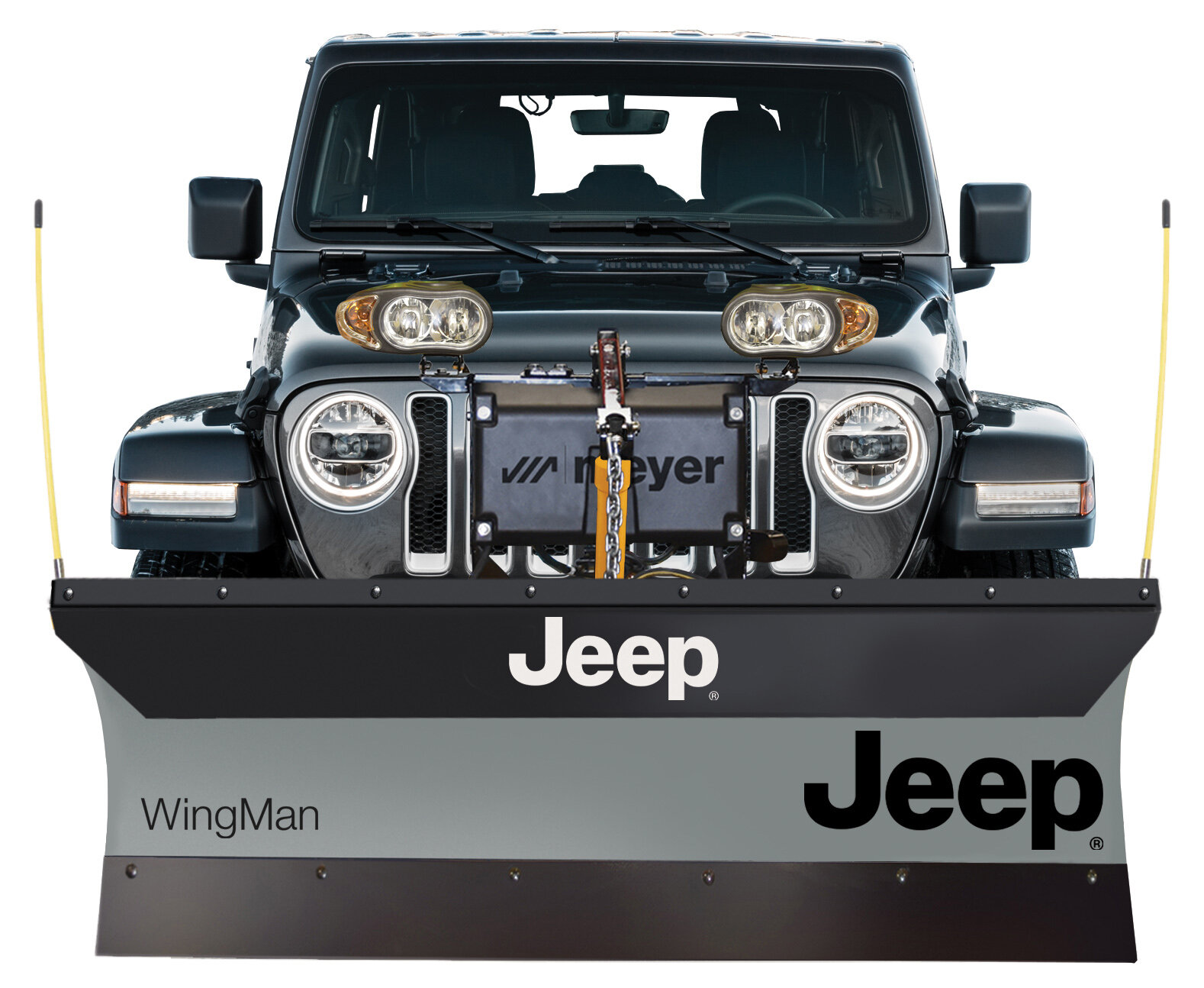 Meyer Products 78320 Jeep 6'8" WingMan Snow Plow