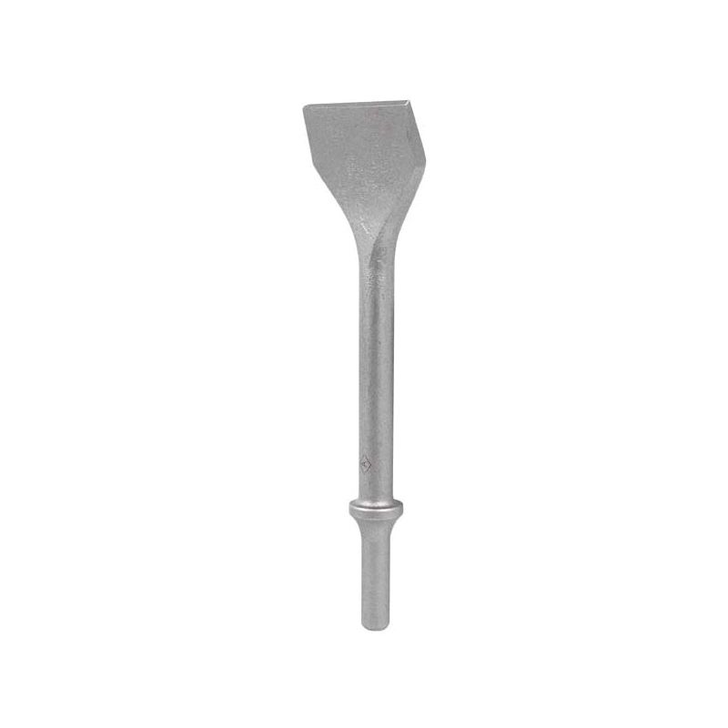 AES Industries 436 Curved Blade Scraper Chisel - 2 in Wide, Molybdenum Forged Steel, 0.401 Parker