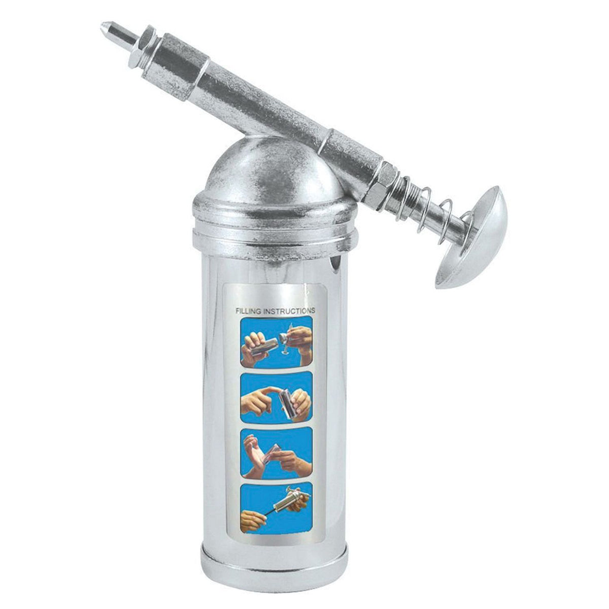 Astro Pneumatic 101 Mini Grease Gun, Heavy-Duty, One-Hand Operation