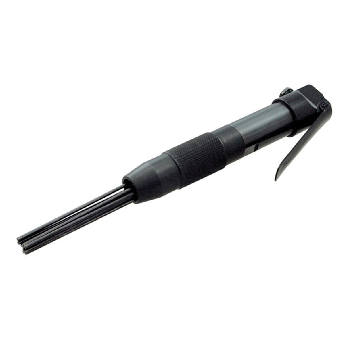 Astro Pneumatic 4320 In-Line Needle Scaler with 12 High-Tension Steel Needles, 3 mm Dia × 7 in L