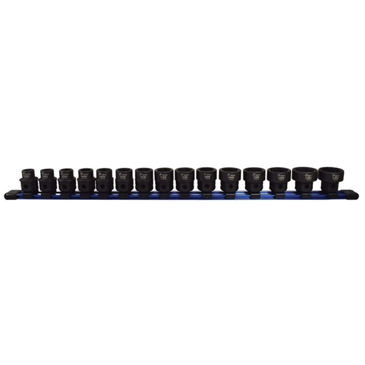 Astro Pneumatic 78215 Nano 15‑Piece Impact Socket Set, 1/2" Drive, 1.10" Short Forged CR‑Mo