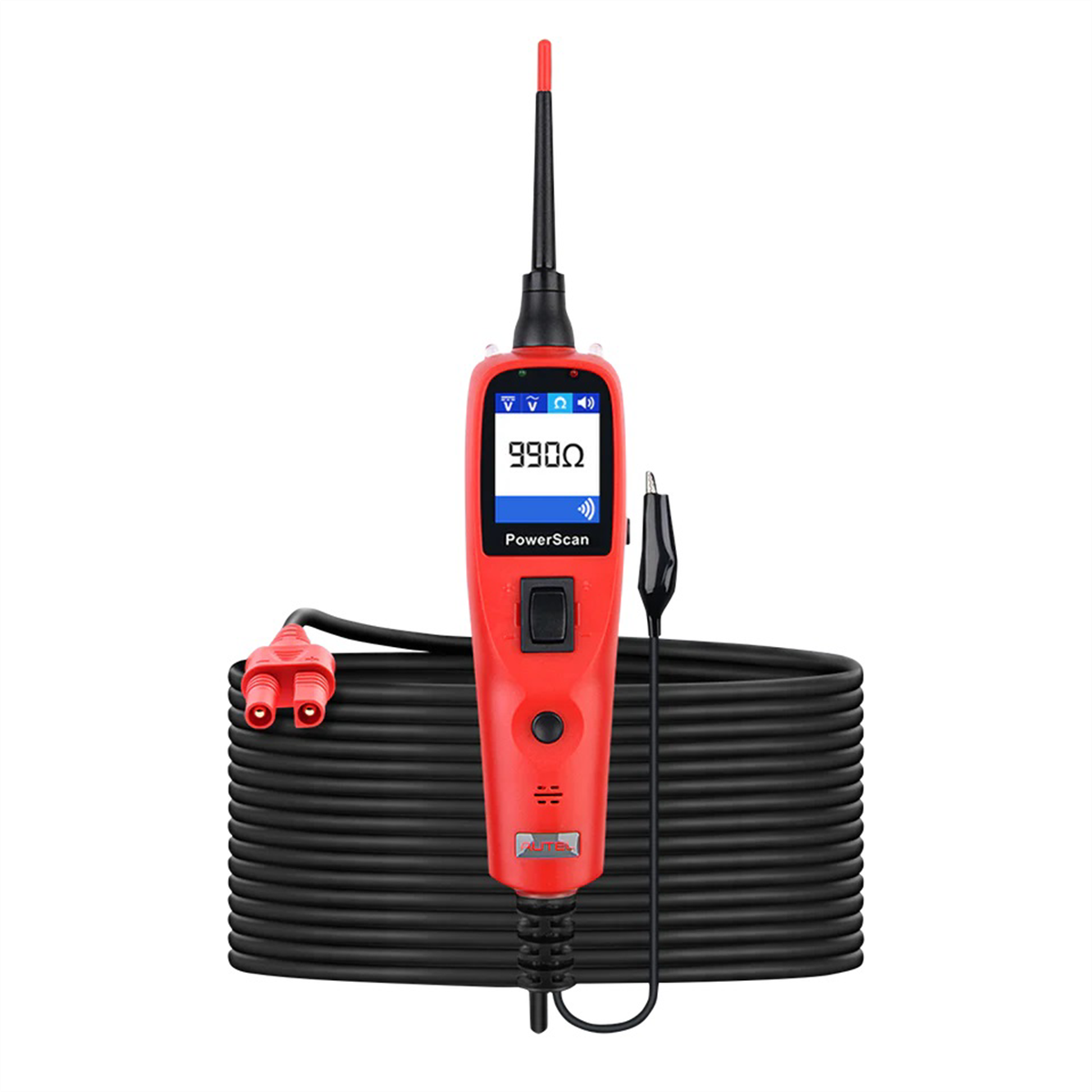 Autel PS100 PowerScan Handheld Circuit Tester - Multimeter, Test Light, Flashlight and Continuity
