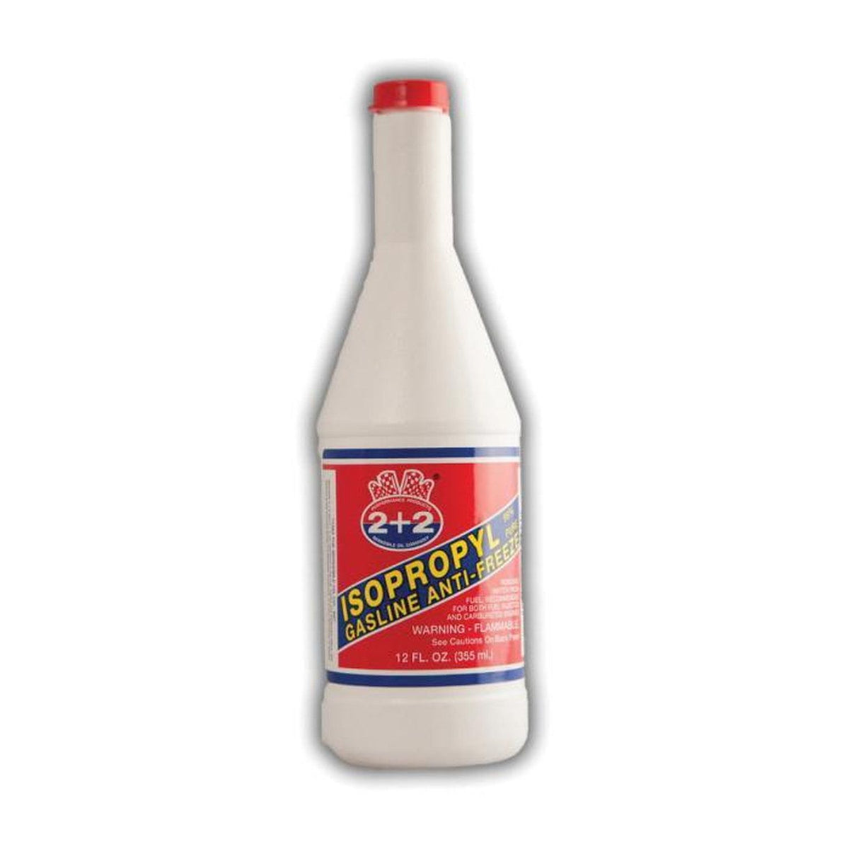 Berkeley Oil Company 2+2 IPA Isopropyl Gas Line Anti-Freeze 12 Fl-Oz Bottle