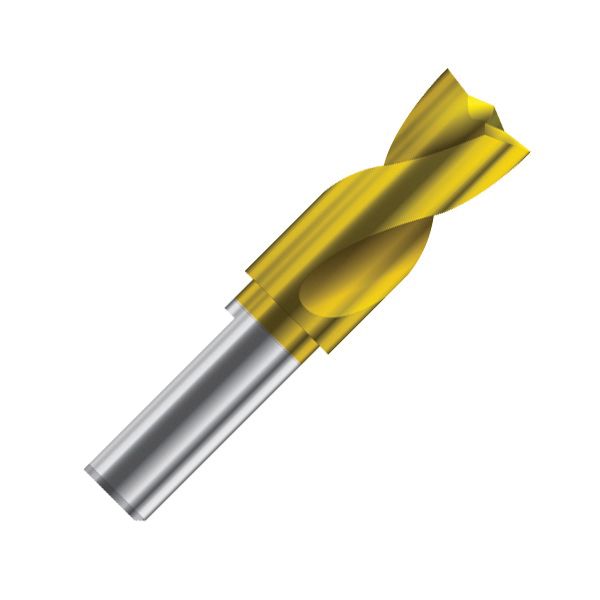 Dent Fix Equipment DF1610T Spot Weld Drill Bit 10 mm Titanium Nitride Coating, 45 mm Length