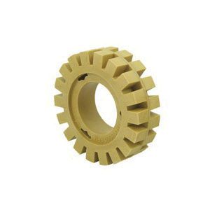Dent Fix Equipment DF705D Offset Decal Eraser Wheel 4 in Soft Rubber with vanilla scent, paint‑safe