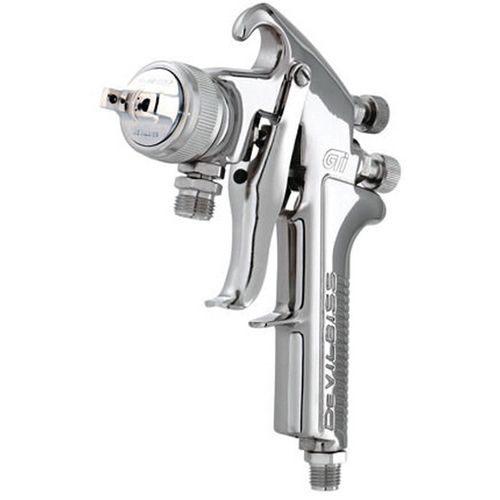 DeVilbiss GTi Millennium 170165 HVLP Pressure Feed Spray Gun #46MP Air Cap 1.4 mm Fluid Tip